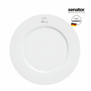 senator® Fancy porcelain Dinner Plates