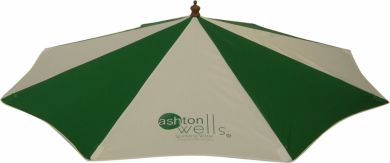 2M Round Wooden Parasol