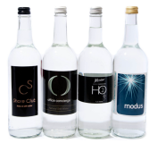 Personalised 750ml Bottled Mineral Water in Eco Glass Bottle