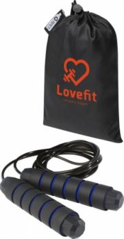 Promotional Austin Soft Skipping Rope in Recycled PET Pouch