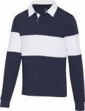 Promotional Clyde unisex GOTS Organic Rugby Polo Sweatshirt