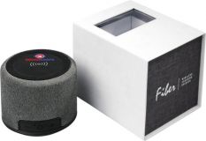 Promotional Fiber 3W Wireless Charging Bluetooth Speaker