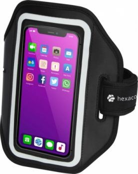 Promotional Haile Reflective Smartphone Bracelet with Transparen