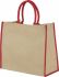 Promotional Harry Coloured Edge Jute Bag