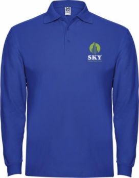 Promotional Roly Estrella Long Sleeve Men's Polo