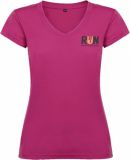 Promotional Roly Victoria Short Sleeve Women's V-Neck T-Shir