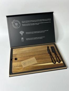 Promotional SCX Design K06 Cheese Board and knives Set