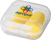 Promotional Serenity earplugs with Travel Case